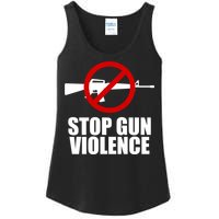 Stop Gun Violence Anti Guns Ladies Essential Tank