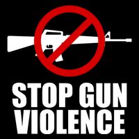 Stop Gun Violence Anti Guns Flatbill Hat