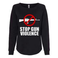 Stop Gun Violence Anti Guns Womens California Wash Sweatshirt