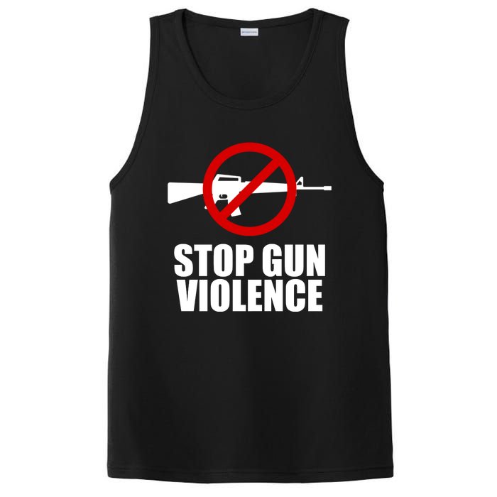 Stop Gun Violence Anti Guns PosiCharge Competitor Tank