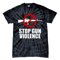 Stop Gun Violence Anti Guns Tie-Dye T-Shirt