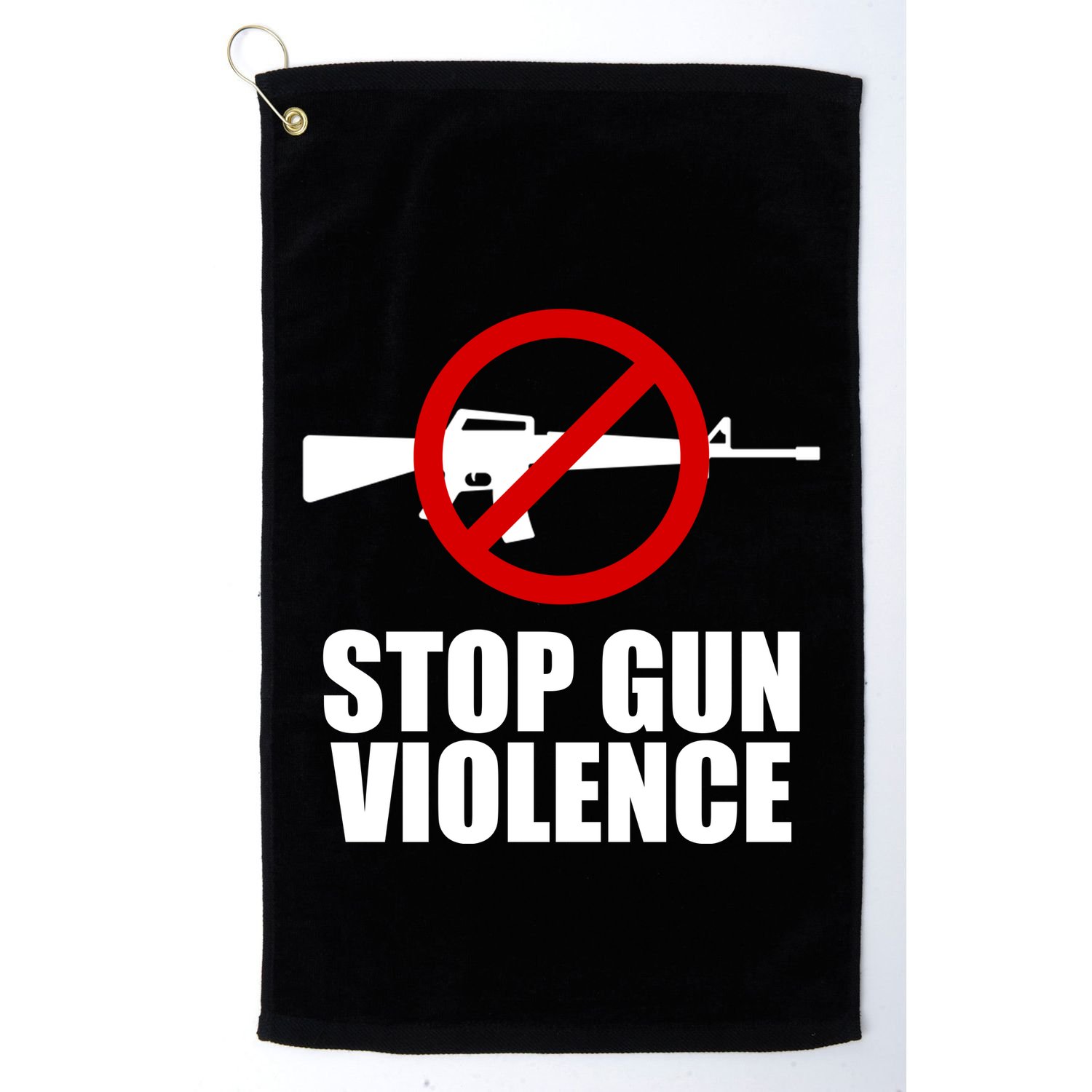 Stop Gun Violence Anti Guns Golf Towel
