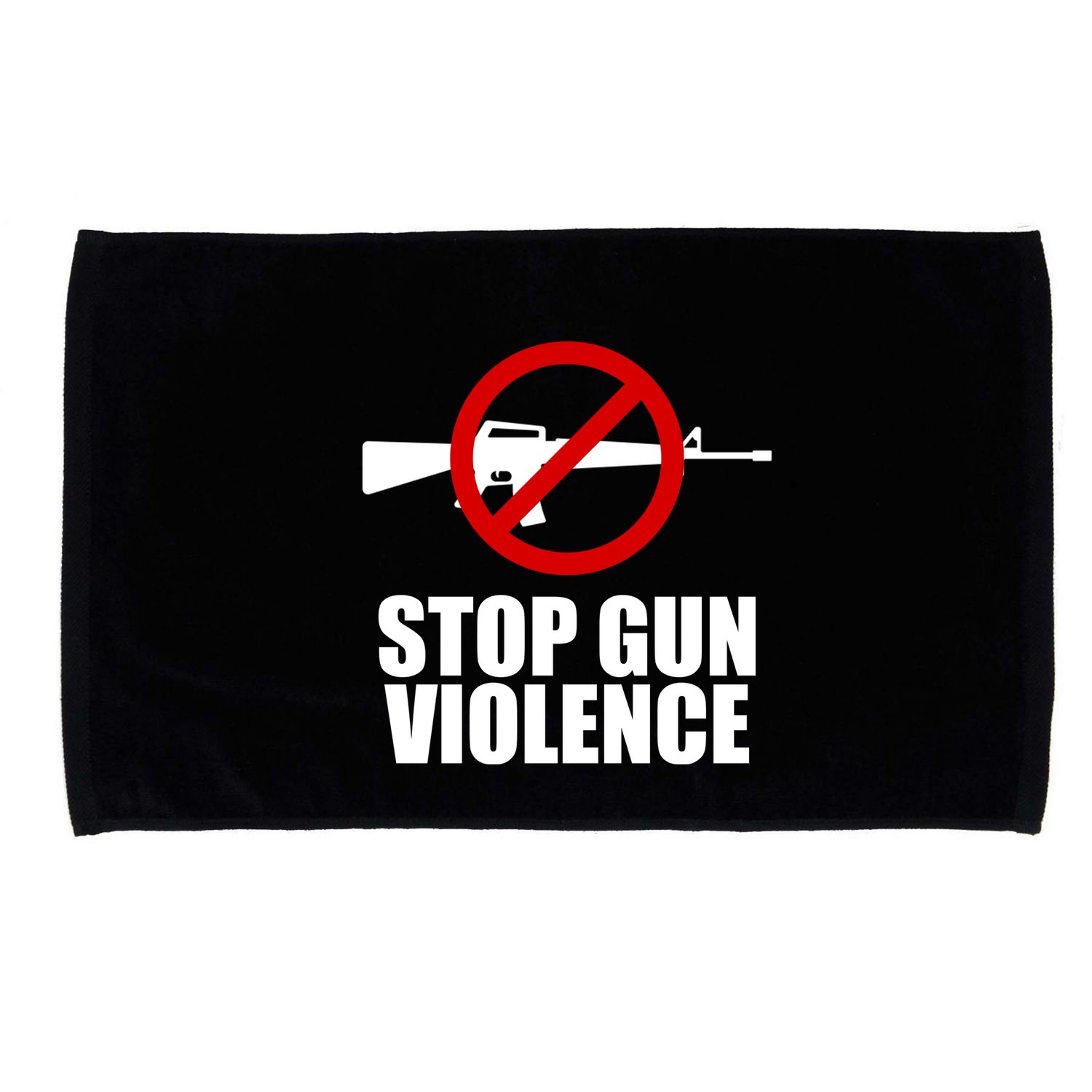 Stop Gun Violence Anti Guns Microfiber Hand Towel