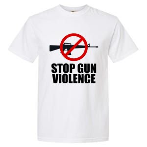 Stop Gun Violence Anti Guns Garment-Dyed Heavyweight T-Shirt