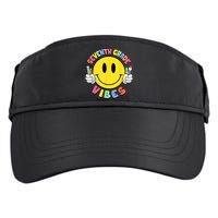 Seventh Grade Vibes Teachers 7th Grade Team Back To School Adult Drive Performance Visor
