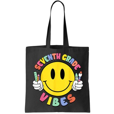 Seventh Grade Vibes Teachers 7th Grade Team Back To School Bag