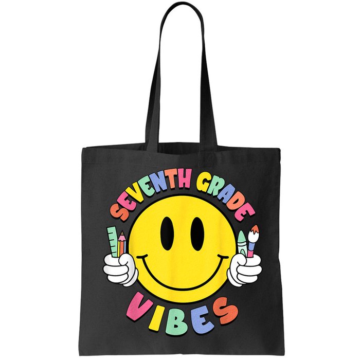 Seventh Grade Vibes Teachers 7th Grade Team Back To School Bag