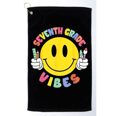 Seventh Grade Vibes Teachers 7th Grade Team Back To School Golf Towel