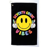 Seventh Grade Vibes Teachers 7th Grade Team Back To School Golf Towel