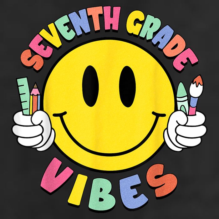 Seventh Grade Vibes Teachers 7th Grade Team Back To School Golf Towel