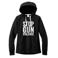 Stop Gun Violence Vintage Women's Fleece Hoodie