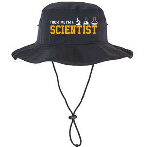 Scientist Graphic Vertrau Mir Ich Bin Ein Wissenschaftler [German Language Legacy Cool Fit Booney Bucket Hat