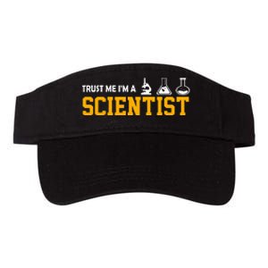 Scientist Graphic Vertrau Mir Ich Bin Ein Wissenschaftler [German Language Valucap Bio-Washed Visor