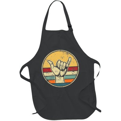 Shaka Good Vibes Hang Loose Surfing Beach Apparel Design Apron