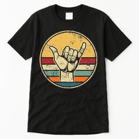 Shaka Good Vibes Hang Loose Surfing Beach Apparel Design Tall T-Shirt