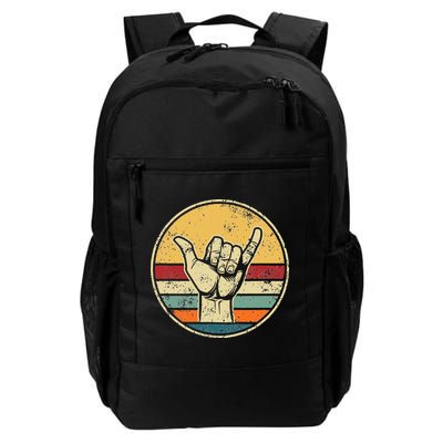Shaka Good Vibes Hang Loose Surfing Beach Apparel Design Backpack
