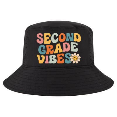 Second Grade Vibes 2nd Grade Team Retro 1st Day Of School Cool Comfort Performance Bucket Hat