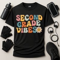 Second Grade Vibes 2nd Grade Team Retro 1st Day Of School Performance Shirt