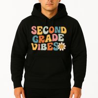 Second Grade Vibes 2nd Grade Team Retro 1st Day Of School Hoodie