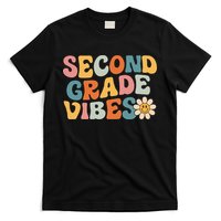 Second Grade Vibes 2nd Grade Team Retro 1st Day Of School T-Shirt