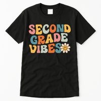 Second Grade Vibes 2nd Grade Team Retro 1st Day Of School Tall T-Shirt