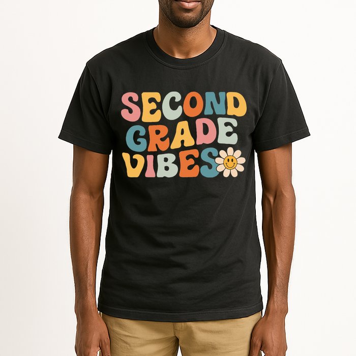Second Grade Vibes 2nd Grade Team Retro 1st Day Of School Tall T-Shirt