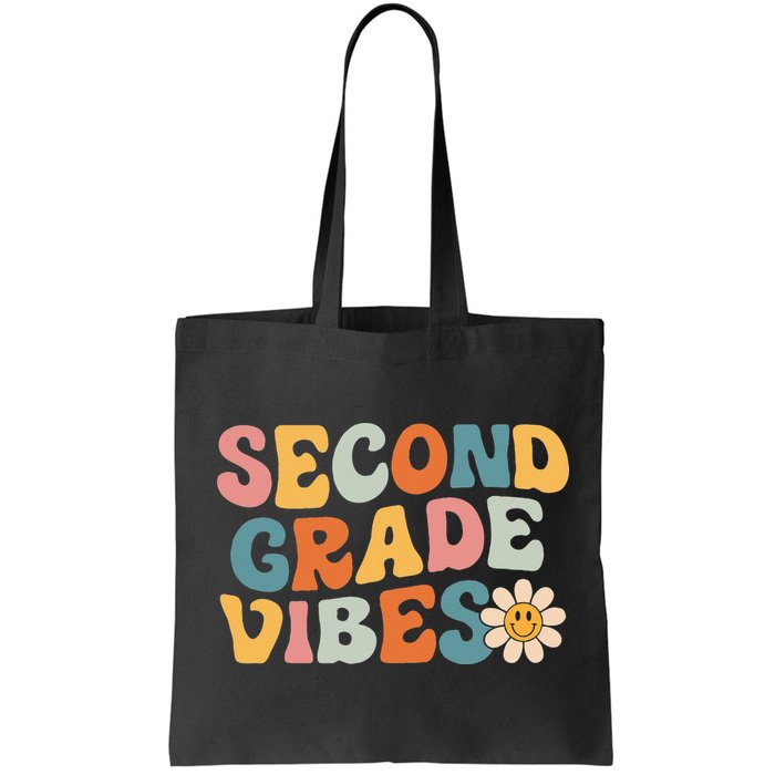 Second Grade Vibes 2nd Grade Team Retro 1st Day Of School Bag