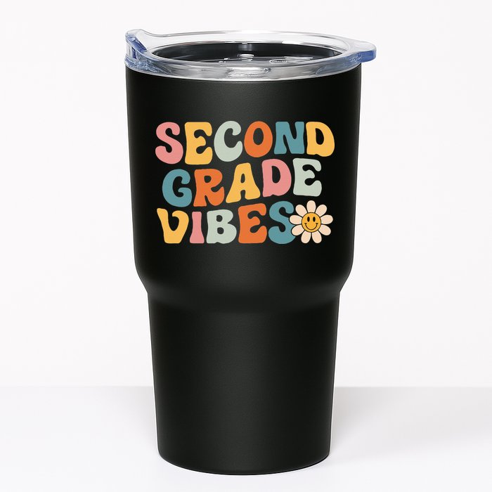 Second Grade Vibes 2nd Grade Team Retro 1st Day Of School Tumbler
