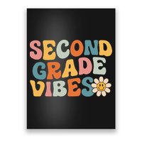 Second Grade Vibes 2nd Grade Team Retro 1st Day Of School Poster