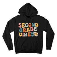 Second Grade Vibes 2nd Grade Team Retro 1st Day Of School Tall Hoodie