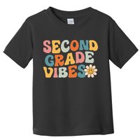 Second Grade Vibes 2nd Grade Team Retro 1st Day Of School Toddler T-Shirt