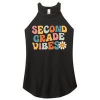 Second Grade Vibes 2nd Grade Team Retro 1st Day Of School Women's Perfect Tri Rocker Tank