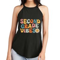 Second Grade Vibes 2nd Grade Team Retro 1st Day Of School Women's Perfect Tri Rocker Tank