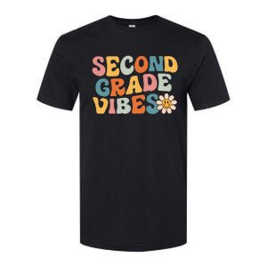 Second Grade Vibes 2nd Grade Team Retro 1st Day Of School Softstyle CVC T-Shirt