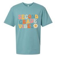 Second Grade Vibes 2nd Grade Team Retro 1st Day Of School Sueded Cloud Jersey T-Shirt
