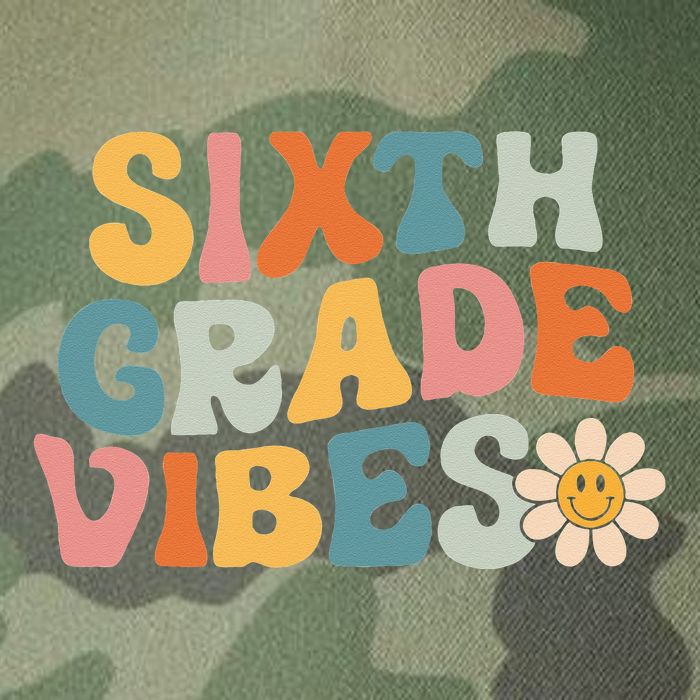 Sixth Grade Vibes 6th Grade Team Retro 1st Day Of School Legacy Tie Dye Trucker Hat