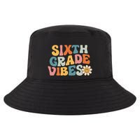 Sixth Grade Vibes 6th Grade Team Retro 1st Day Of School Cool Comfort Performance Bucket Hat