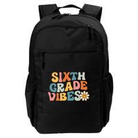 Sixth Grade Vibes 6th Grade Team Retro 1st Day Of School Backpack