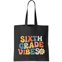 Sixth Grade Vibes 6th Grade Team Retro 1st Day Of School Bag
