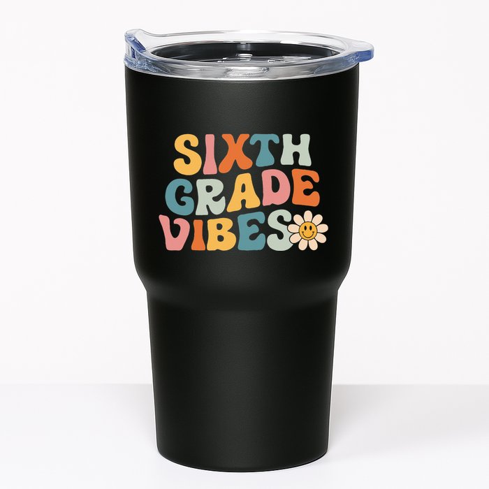 Sixth Grade Vibes 6th Grade Team Retro 1st Day Of School Tumbler