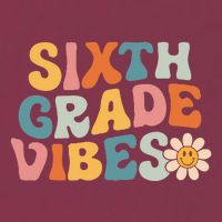 Sixth Grade Vibes 6th Grade Team Retro 1st Day Of School 16oz Travel Tumbler