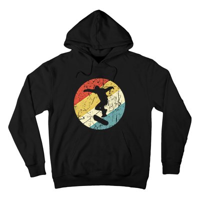 Skateboarding Gift Vintage Retro Skateboarder Gift Hoodie