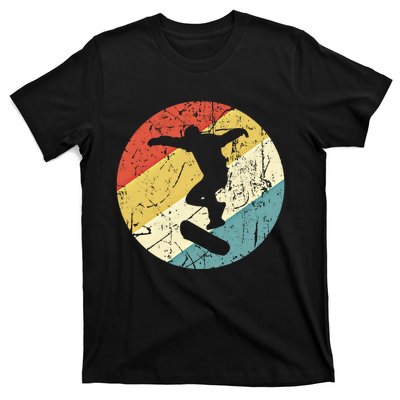 Skateboarding Gift Vintage Retro Skateboarder Gift T-Shirt