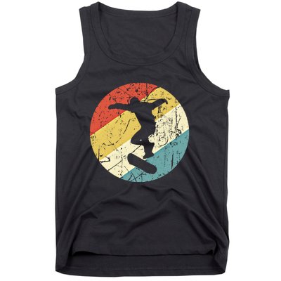 Skateboarding Gift Vintage Retro Skateboarder Gift Tank Top