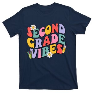 Second Grade Vibes Back To School 2nd Grade Team 1st Day T-Shirt