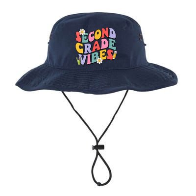 Second Grade Vibes Back To School 2nd Grade Team 1st Day Legacy Cool Fit Booney Bucket Hat