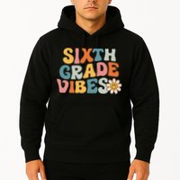Sixth Grade Vibes 6th Grade Team Retro 1st Day Of School Hoodie