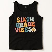 Sixth Grade Vibes 6th Grade Team Retro 1st Day Of School Tank Top
