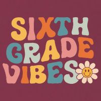 Sixth Grade Vibes 6th Grade Team Retro 1st Day Of School 16oz Travel Tumbler