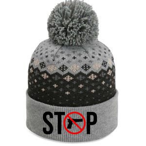 Stop Gun Violence Anti Guns The Baniff Cuffed Pom Beanie